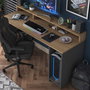 Hanah Home HA110 - 2629 Mesa de estudio Nogal y Antracita